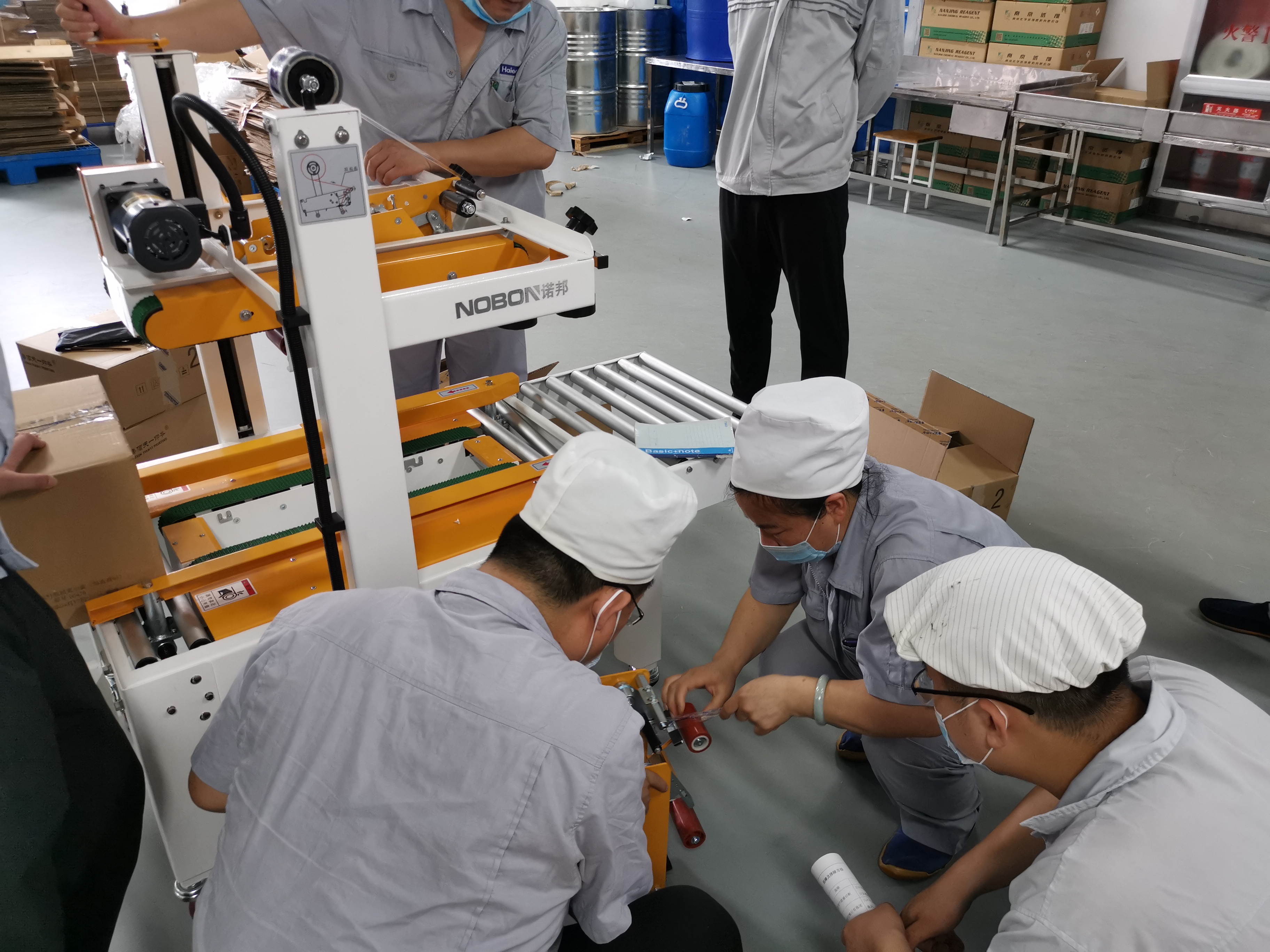 封箱機維修照片